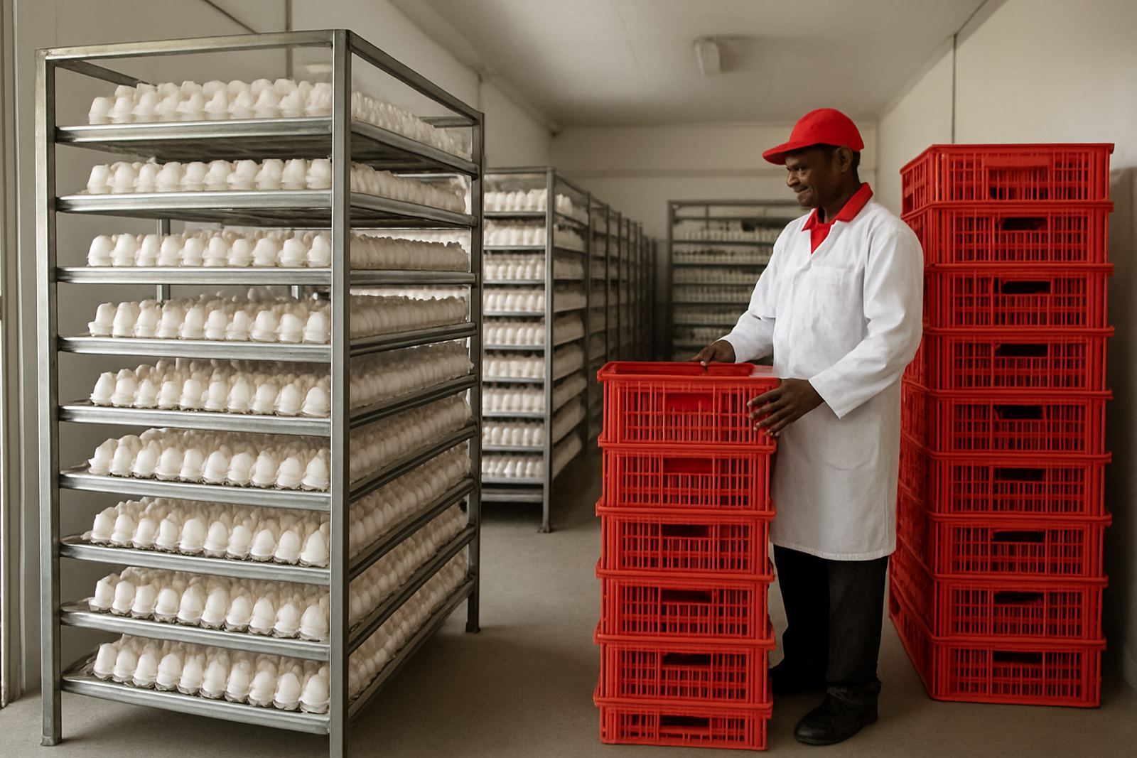 Egg Room Racking