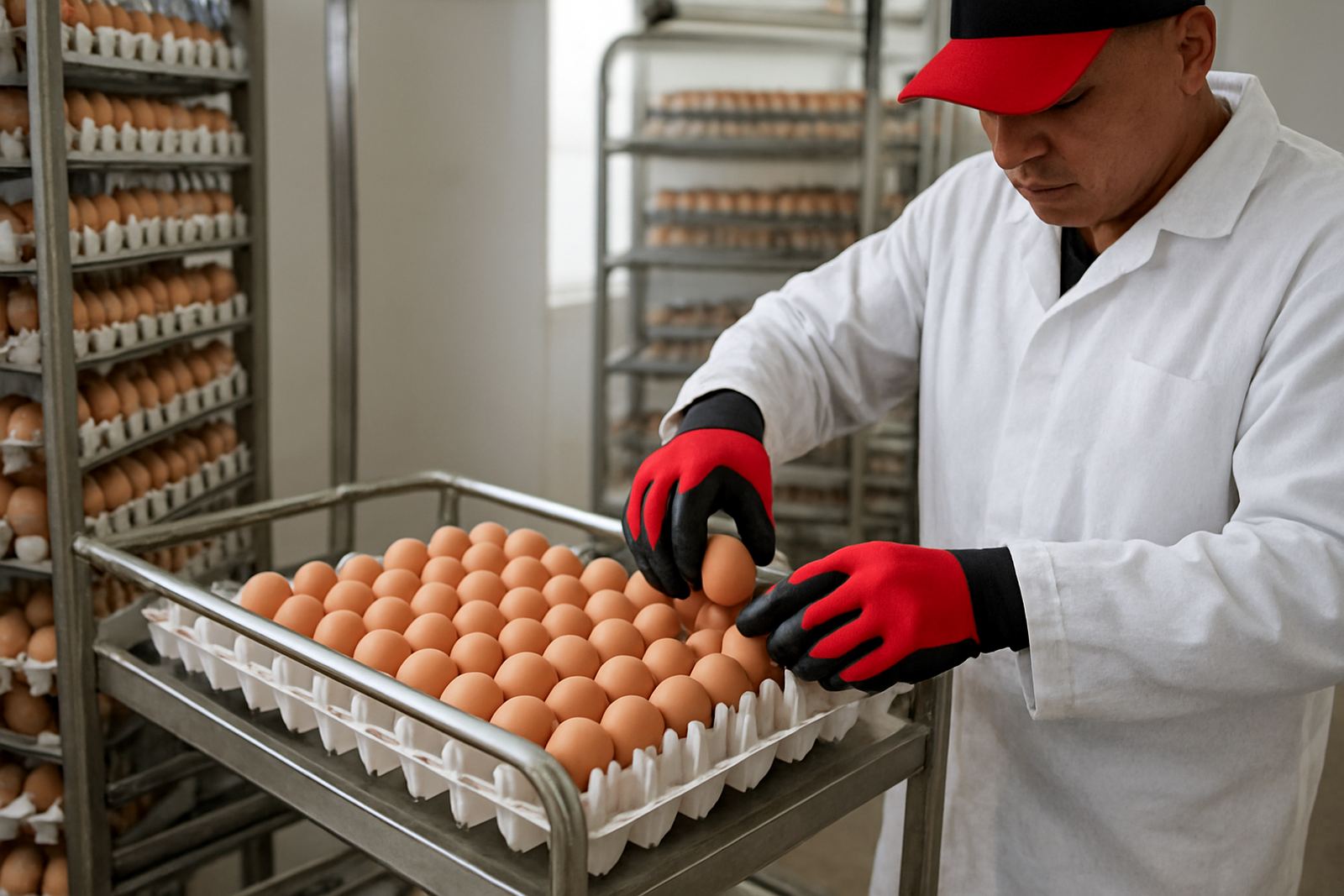 Hatchery Egg Handling