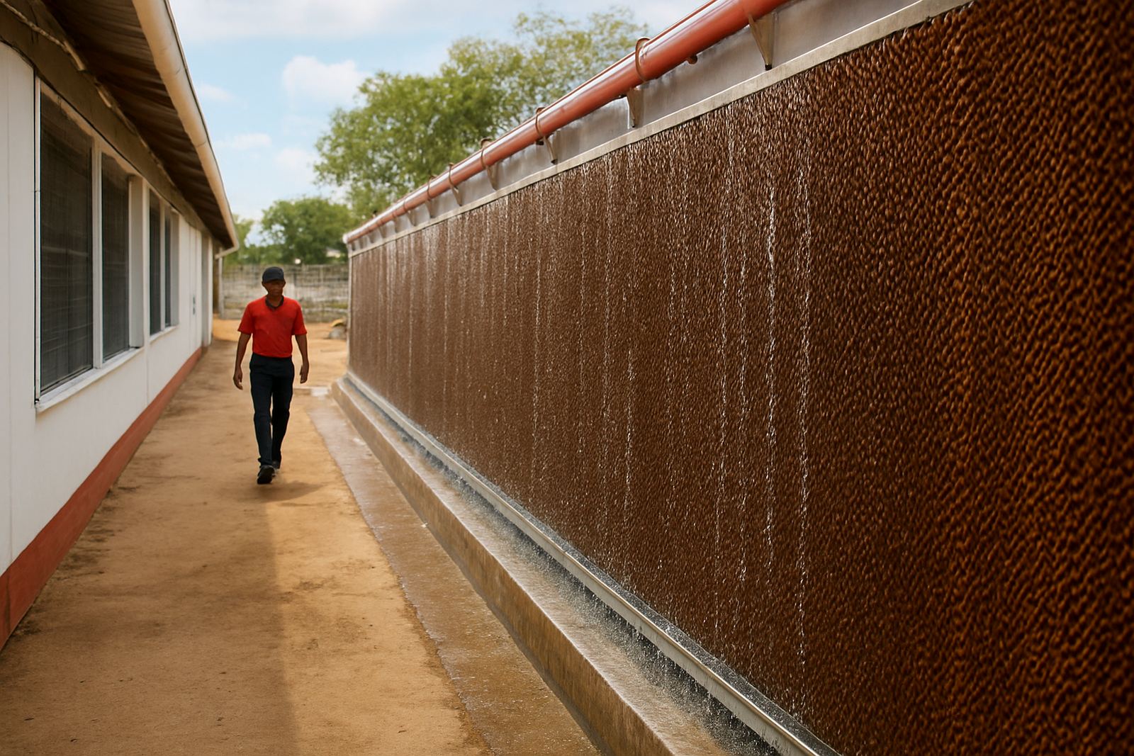 Cooling Pad Walls
