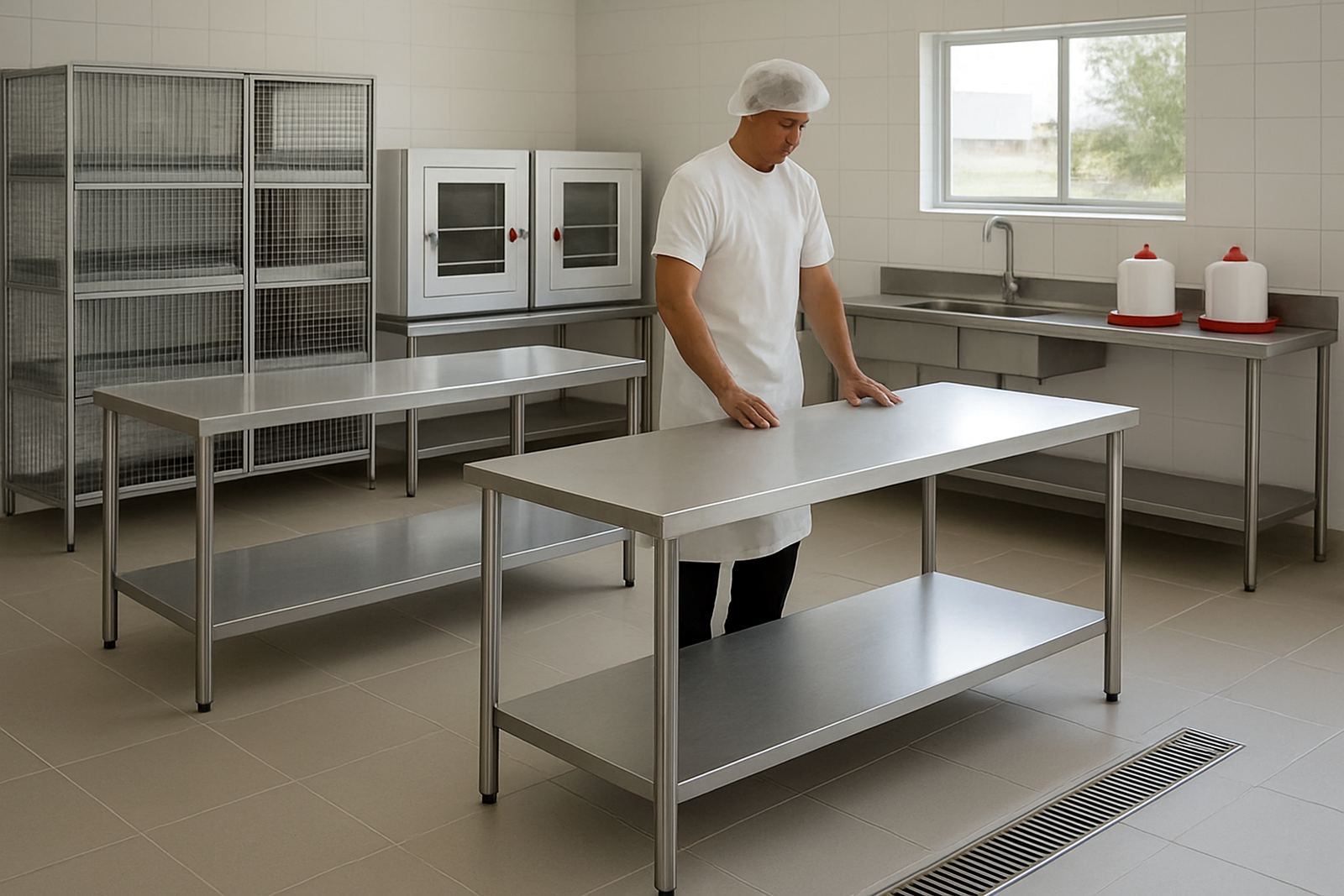 Stainless Work Tables